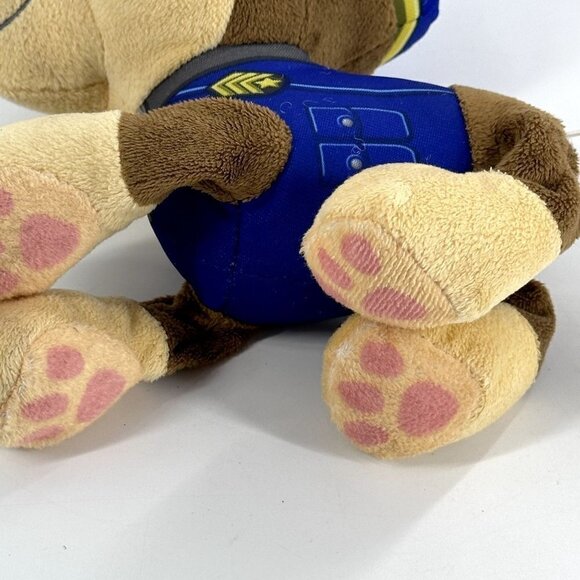 2017 Paw Patrol Chase Nickelodeon Plush Stuffed Animal - Picture 7 of 9